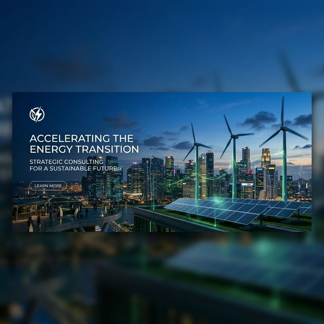 Energy solutions cityscape